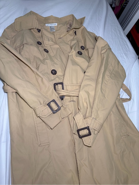 Jessica London Jackets & Blazers - Jessica London Classic Tan Trench Coat Size 16
